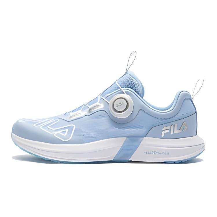 FILA KIDS Comfortable And Breathable Rebound Low top Kids' Running Shoes Blue White