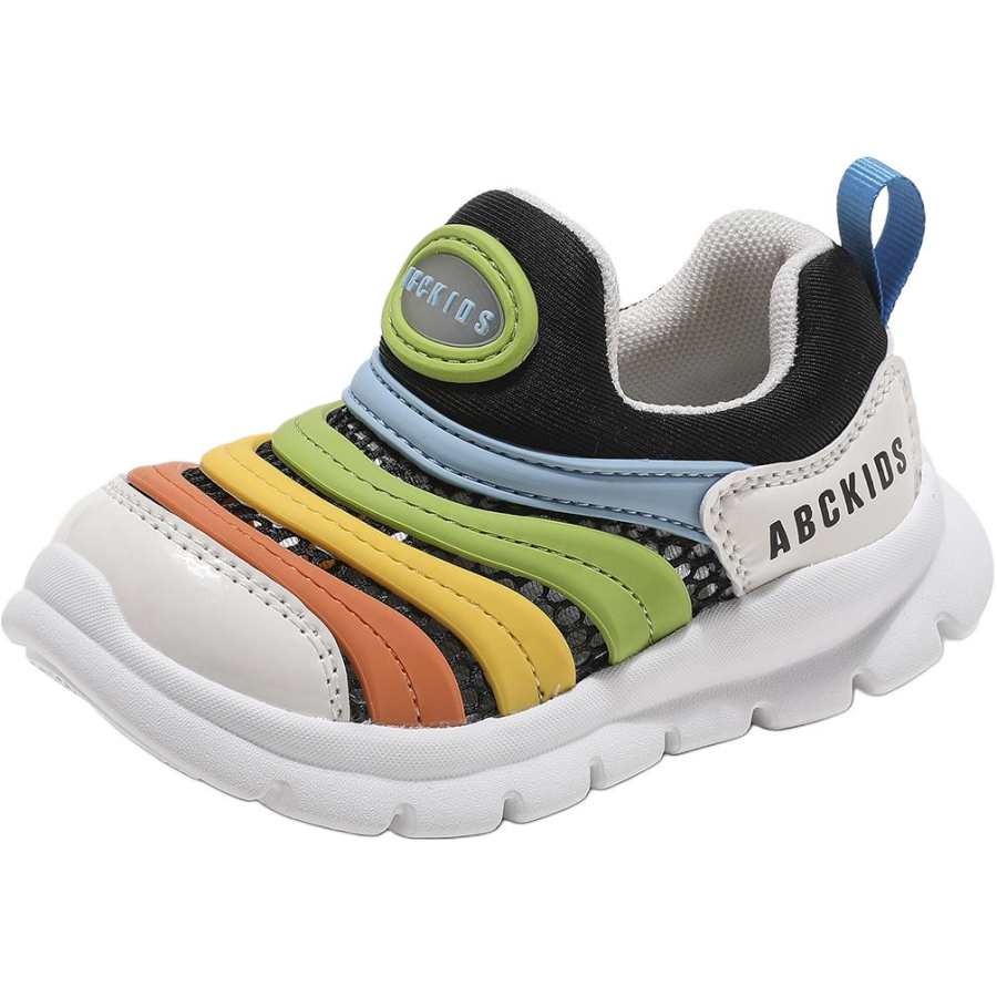 ABC KIDS Synthetic Leather Lightweight Cushioning Lightweight Cushioning Low top Kids Lifestyle Shoes