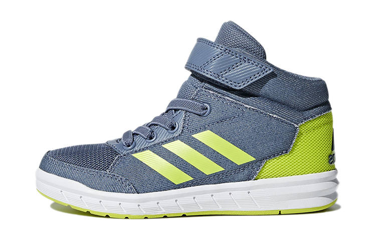 Adidas Adidas Altasport Abrasion Resistant Mid top Kids' Skateboarding Shoes Blue Yellow Kids'