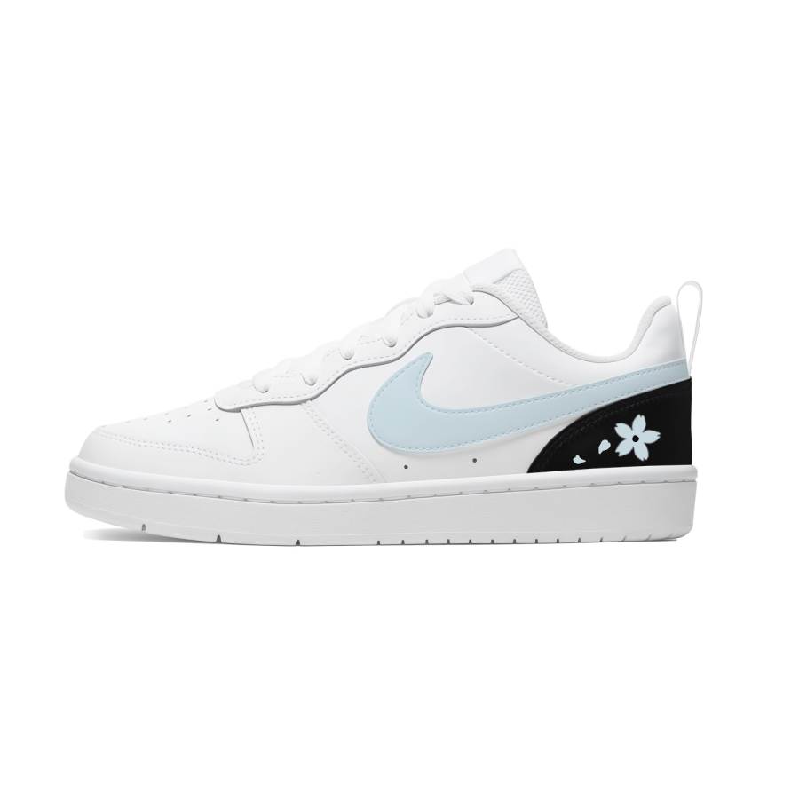 Nike Nike Court Borough Low 2 Leather Slip Resistant Abrasion Resistant Low top Kids' Skateboarding Shoes Unisex
