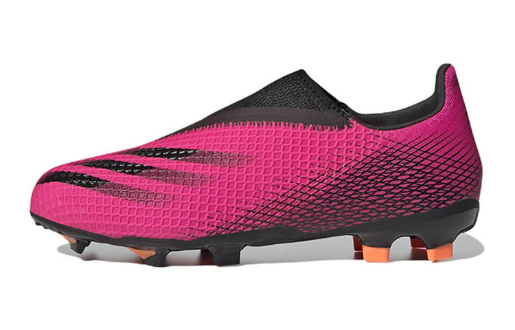 Adidas adidas X Ghosted.3 Laceless FG Shock Pink Kids