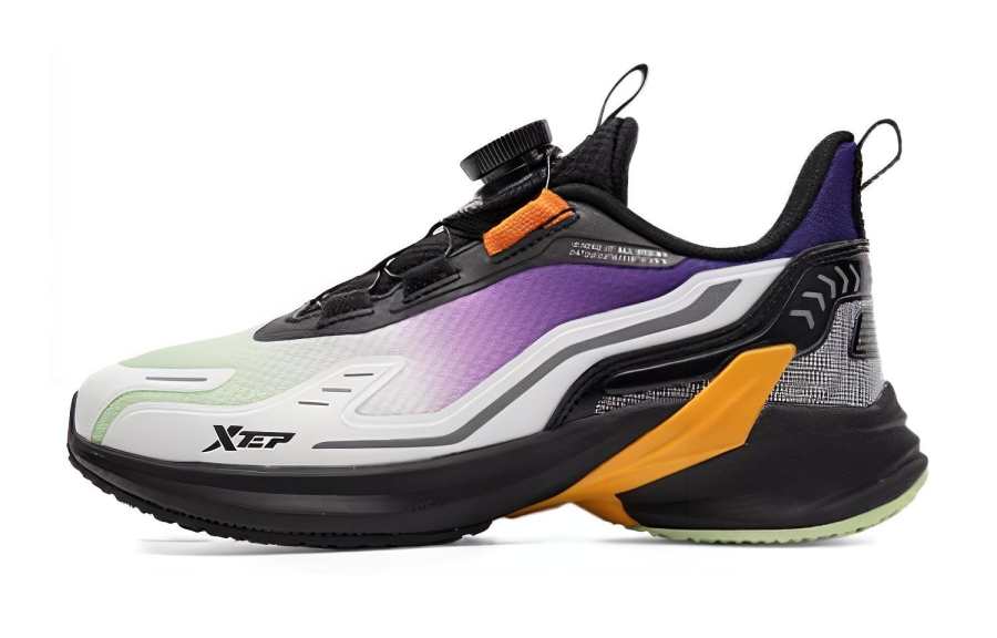 XTEP Low top Running Shoes Black Purple · Teenagers