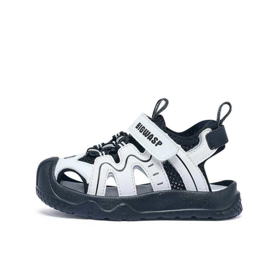 BIG WASP Synthetic Leather, Textile Slip Resistant And Breathable Children's Sandals Kids'