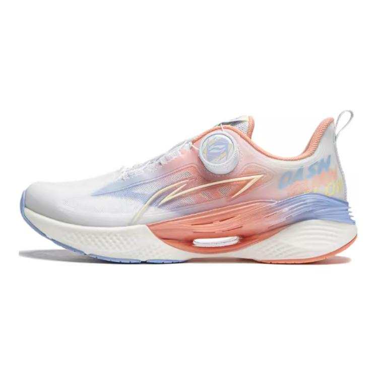 Li-Ning YOUNG Li Ning YOUNG Xingyun Low top Running Shoes White Pink Unisex