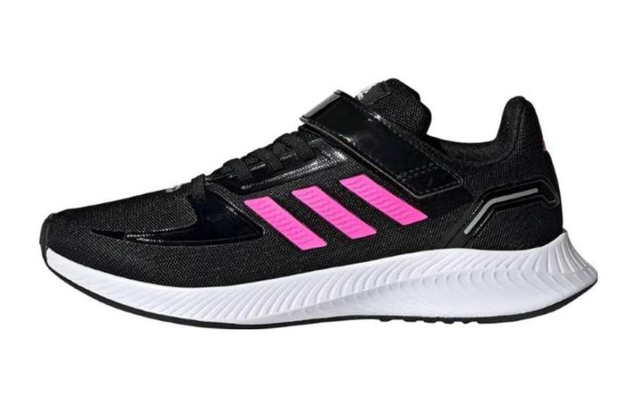 Adidas Adidas Core Faito Slip Resistant Low top Kids' Running Shoes Black Pink Kids'