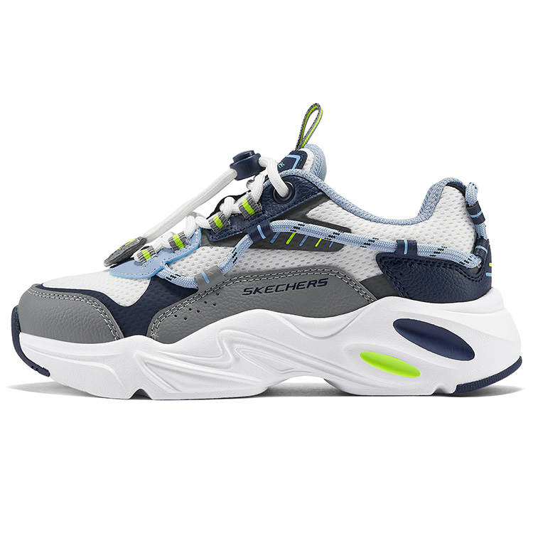 Skechers Kids Slip Resistant Anti Kick Abrasion Resistant Lightweight Cushioning