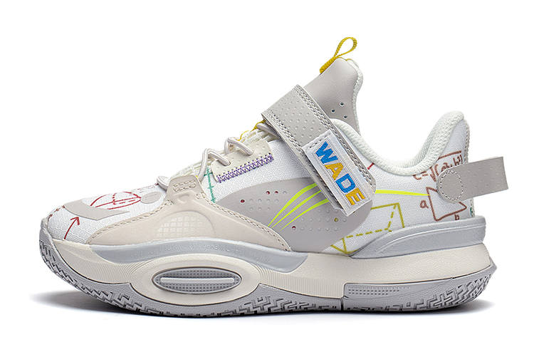 Li-Ning YOUNG Li Ning YOUNG Sports Life Collection Kids Lifestyle Shoes White Gray Kids'