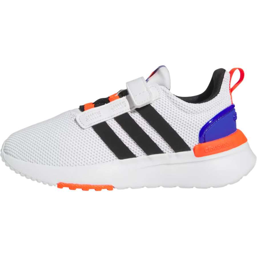 Adidas Adidas Racer Tr 21 Slip Resistant Abrasion Resistant Low top Kids' Running Shoes White Children Aged 3 7 Years Old