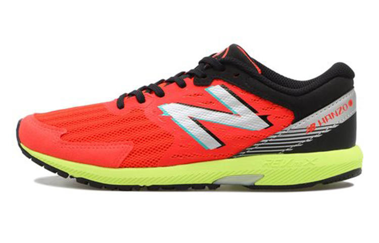 New Balance New Balance Cushioning Abrasion Resistant Breathable Low top Kids Lifestyle Shoes Orange And Black Patchwork Kids'