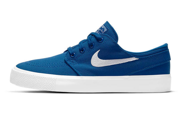 Nike Nike SB Skateboard Zoom Stefan Janoski Canvas 'Blue White' GS