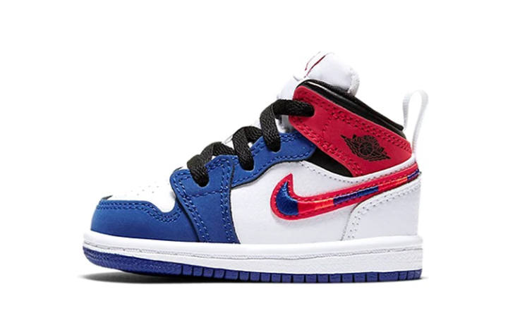 Jordan Jordan 1 Mid SE Rush Blue University Red TD