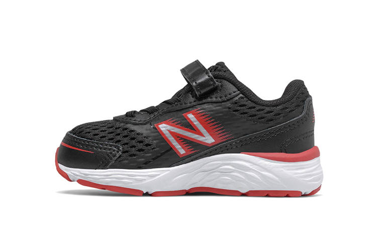 New Balance New Balance V6 Cushioning Low top Toddler Shoes Black Red Infant And Toddler