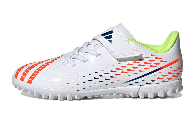 Adidas Adidas Adizero Ambition Panther 2.0 Edge.4 H/L TF J Abrasion Resistant Low top Kids' Soccer Shoes White Kids'