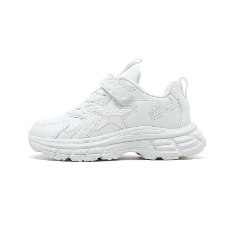 Satchi Synthetic Leather Lightweight Cushioning Low top Kids Lifestyle Shoes Kids'