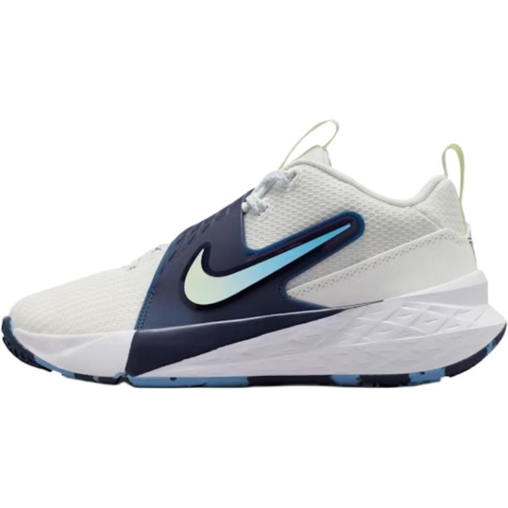 Nike Nike Team Hustle D 12 Low top Basketball Shoes White Unisex