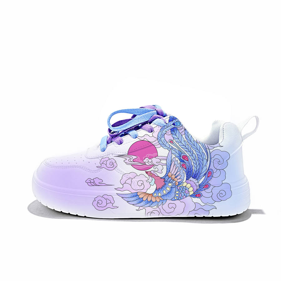 ZUOLENGCHAN Synthetic Leather Lightweight And Breathable Low top Skateboard Shoes Unisex