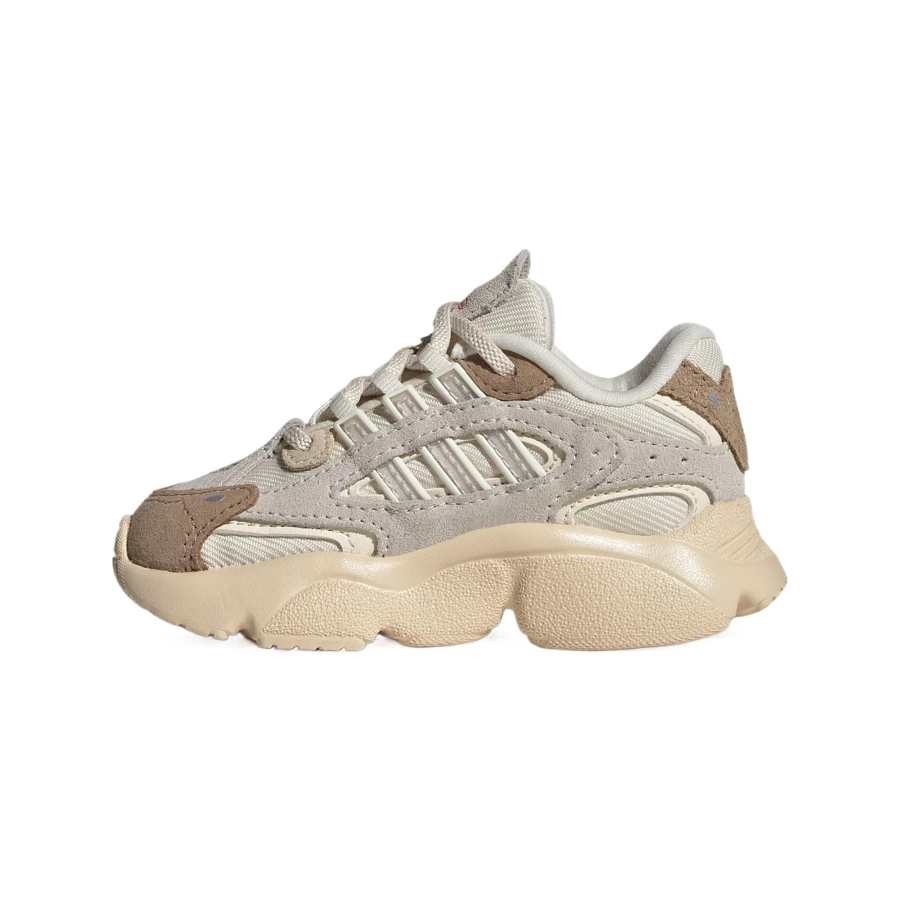 Adidas Adidas Abrasion Resistant Low top Kids Lifestyle Shoes Light Earth Tone Kids'
