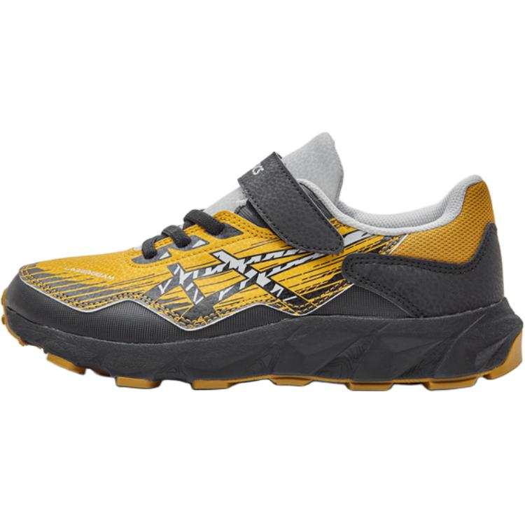ASICS Lightweight Cushioning Breathable Anti Kick Low top Kids' Running Shoes Yellow Kids'