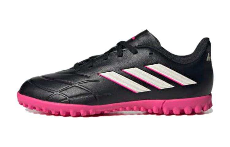 Adidas Adidas Copa Pure.4 Slip Resistant, Abrasion Resistant, Lightweight Low top Kids' Soccer Shoes Black White Pink Kids'