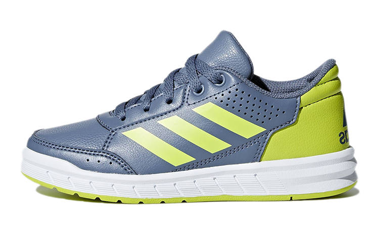Adidas Adidas Altasport K Abrasion Resistant Breathable Low top Kids' Skateboarding Shoes Blue Yellow Kids'