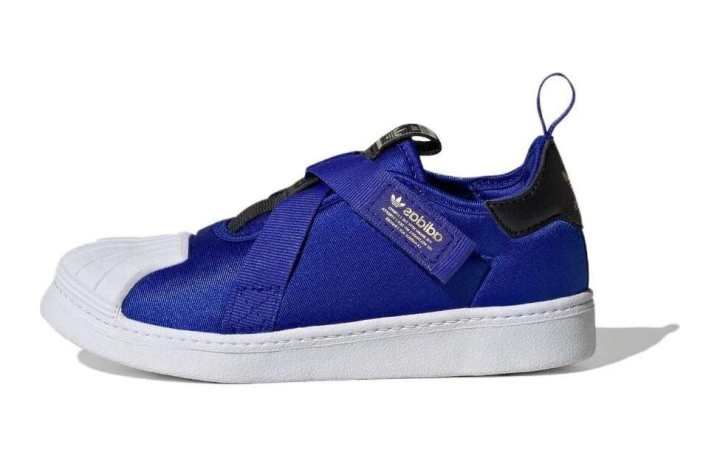 Adidas Pre school Adidas SST 360 Comfortable Round Toe Low top Kids' Skateboarding Shoes Blue