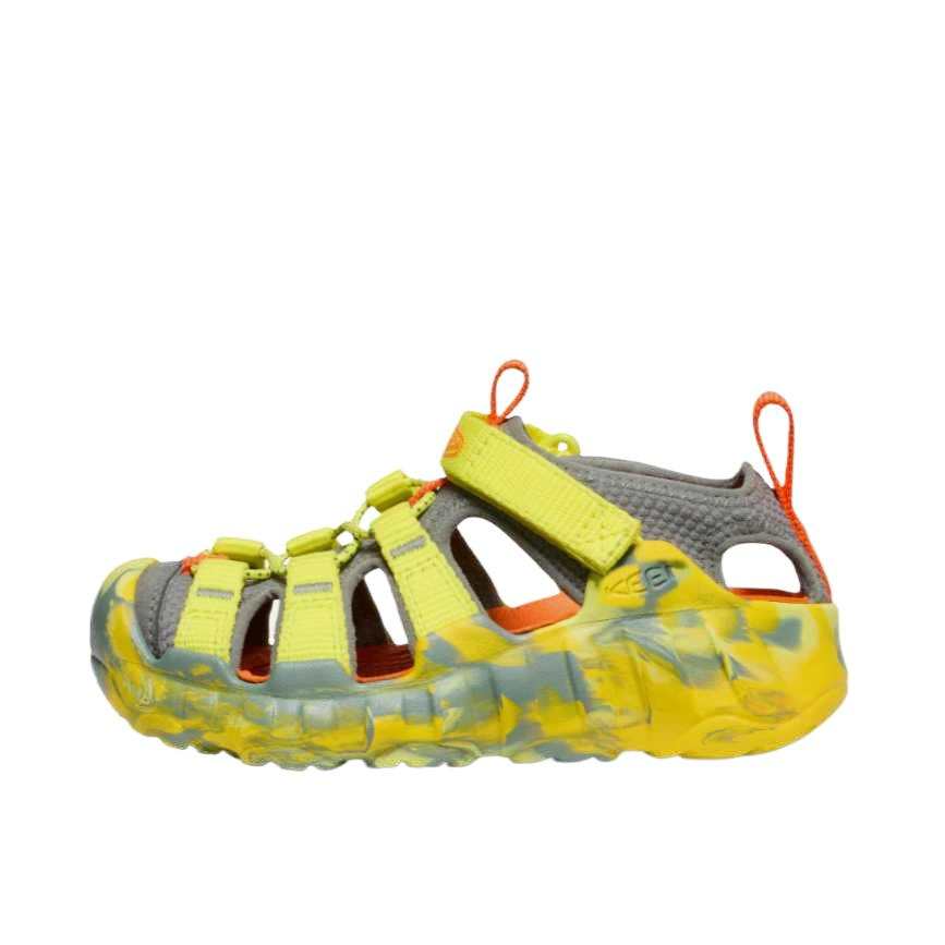 Keen Cushioning Low top Children's Sandals Yellow Green/Steel Gray Children Aged 3 7 Years Old