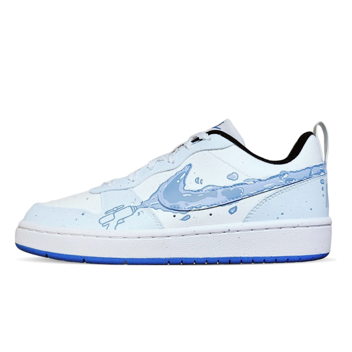 Nike Nike Court Borough Low 2 SE Leather Slip Resistant, Abrasion Resistant, Lightweight Cushioning Low top