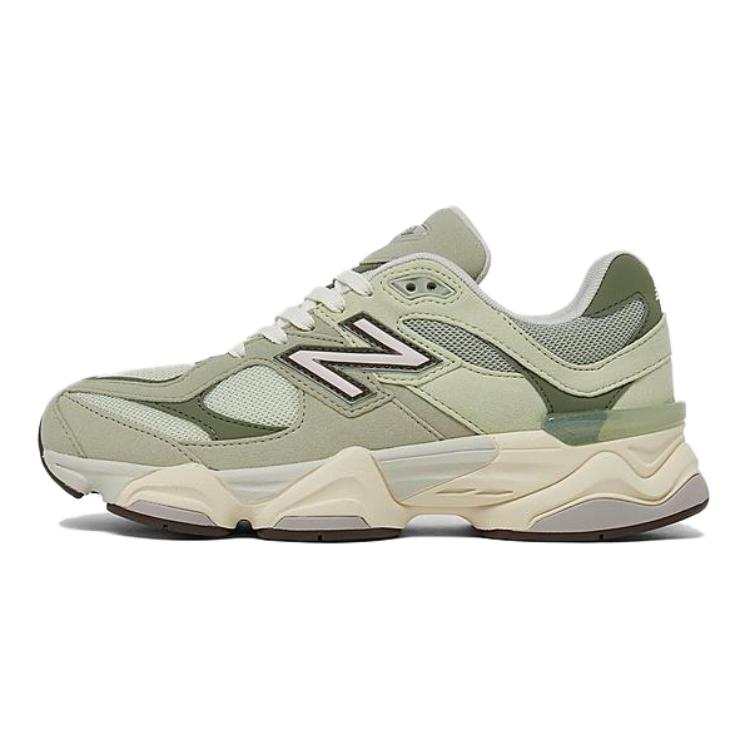 New Balance New Balance NB 9060 Comfortable Cushioning Abrasion Resistant Mid top Kids Lifestyle Shoes Light Green