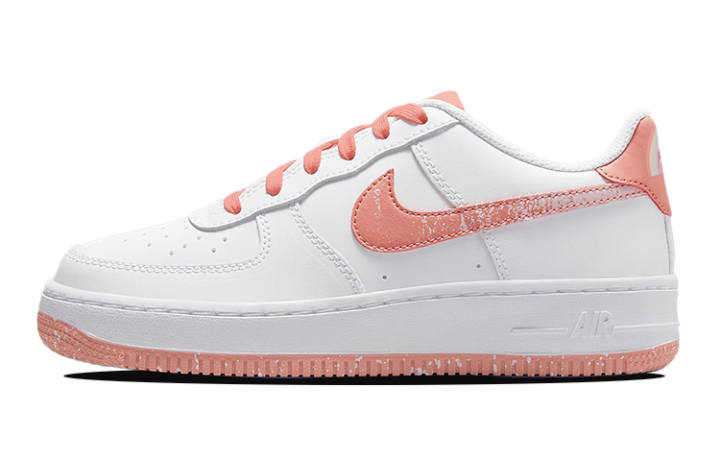 Nike Nike Air Force 1 Low LV8 White Light Madder Root GS