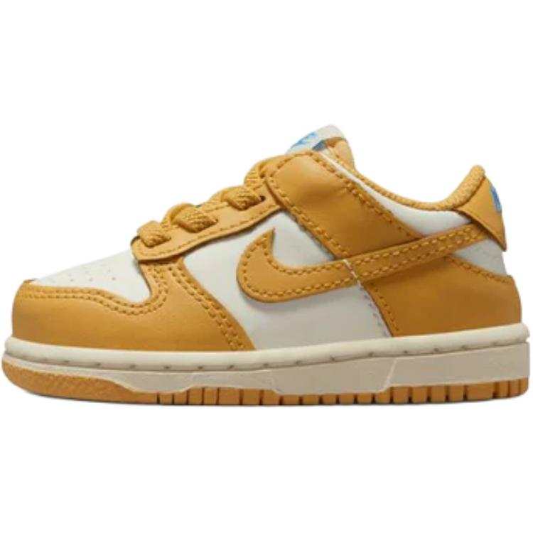 Nike Nike Dunk Slip Resistant Abrasion Resistant Slip Resistant Abrasion Resistant Low top Toddler Shoes Yellow