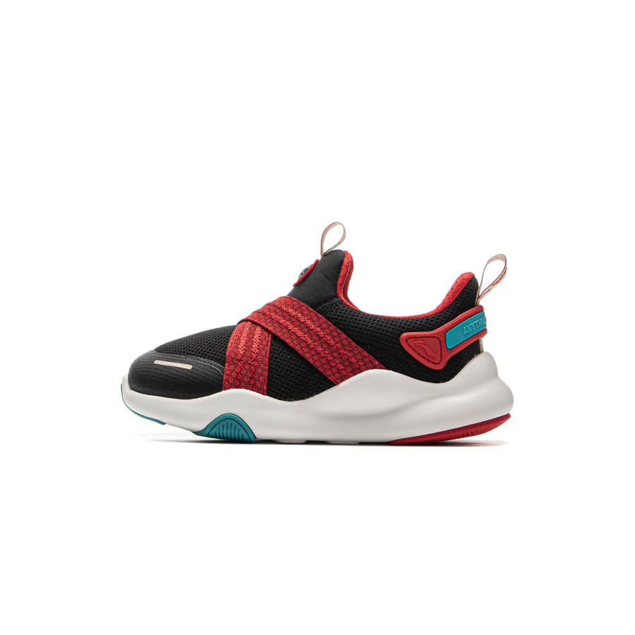 Li-Ning YOUNG Li Ning YOUNG Low top Kids Lifestyle Shoes Black/Honor Red Kids'