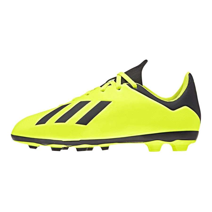 Adidas Adidas X 18.4 Low top Kids' Soccer Shoes Yellow Black White Teenagers