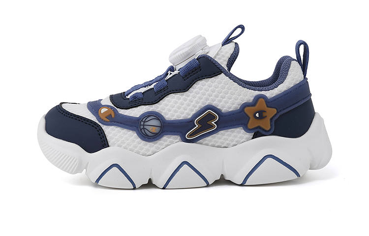 Champion Kids Synthetic Leather Kids Lifestyle Shoes Haze Blue Children Aged 3 7 Years Old