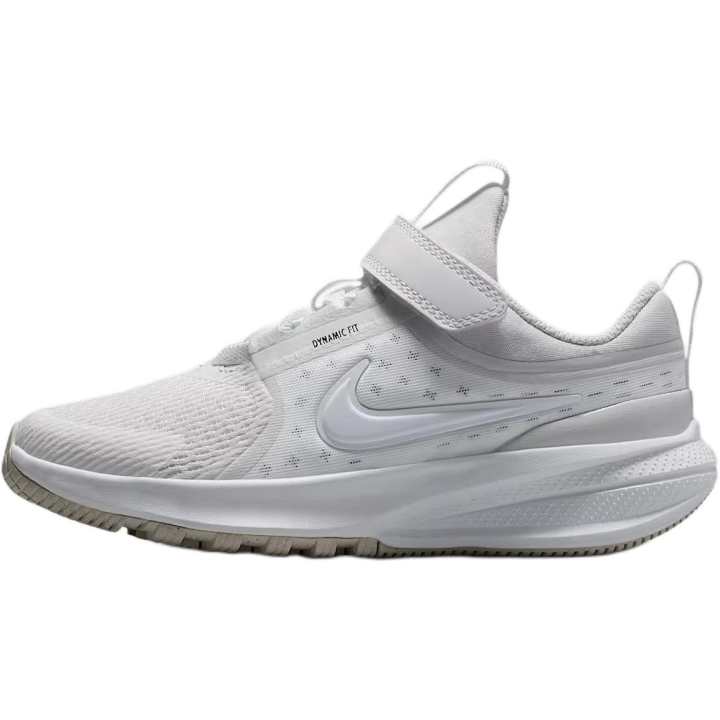 Nike Nike Star Runner 5 Abrasion Resistant Abrasion Resistant Low top Kids' Running Shoes White Black