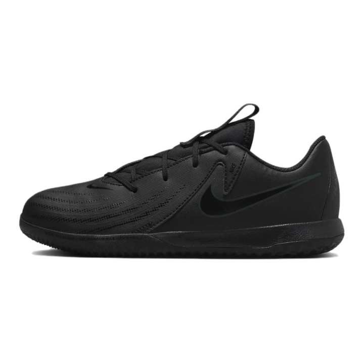 Nike Nike Jr. Phantom GX 2 Academy Slip Resistant Abrasion Resistant Low top Soccer Shoes Black Kids'