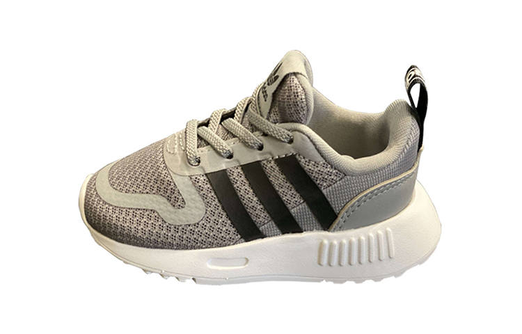 Adidas Originals Multi Comfortable Abrasion Resistant Low top Toddler Shoes Gray Black Infant And Toddler