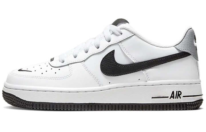 Nike Nike Air Force 1 Low '07 LV8 White Black Mini Swoosh GS
