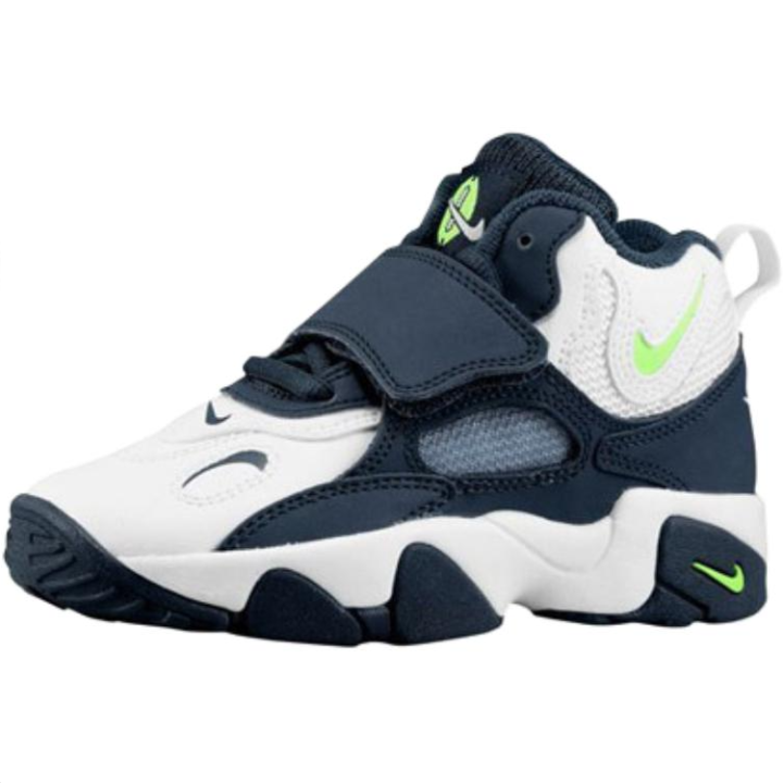 Nike Nike Air Max Speed Turf Cushioning High top Kids' Running Shoes White Kids'