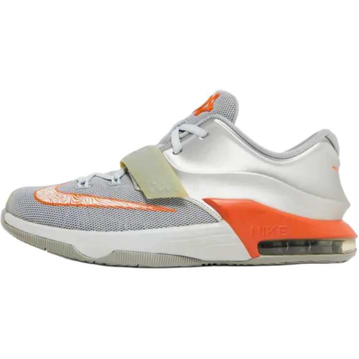 Nike Nike KD 7 Low top Basketball Shoes Silver Unisex
