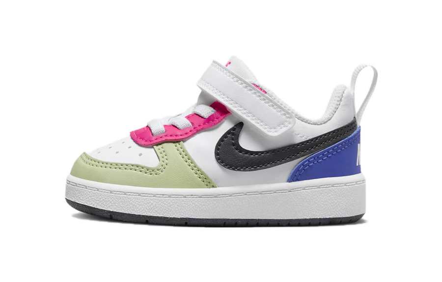 Nike Nike Court Borough LOW RECRAFT Low top Toddler Shoes White Pink Infant And Toddler