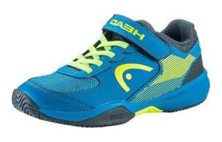HEAD Sprint Velcro Slip Resistant Cushioning Kids' Training Shoes Blue Green Kids'