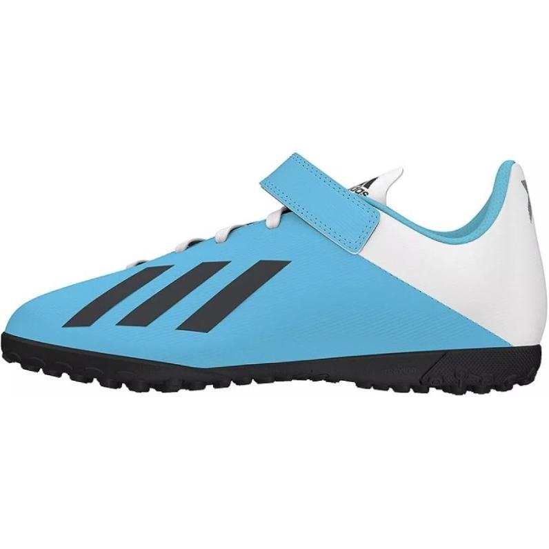 Adidas Adidas X 19.4 Slip Resistant Abrasion Resistant Low top Kids' Soccer Shoes Blue Kids'