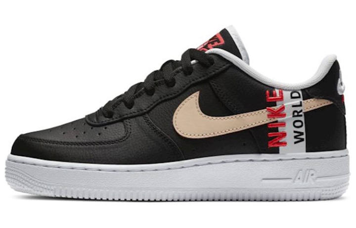 Nike Nike Air Force 1 Low LV8 Worldwide Pack Grey Crimson GS