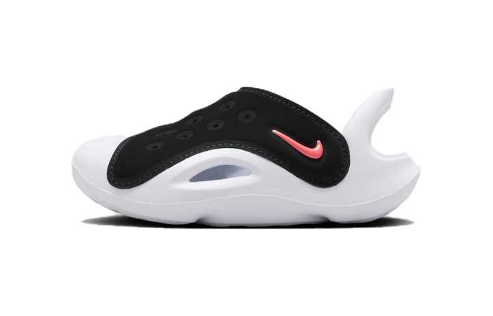 Nike Nike Aqua Swoosh Sandal TD 'Black Hyper Orange'