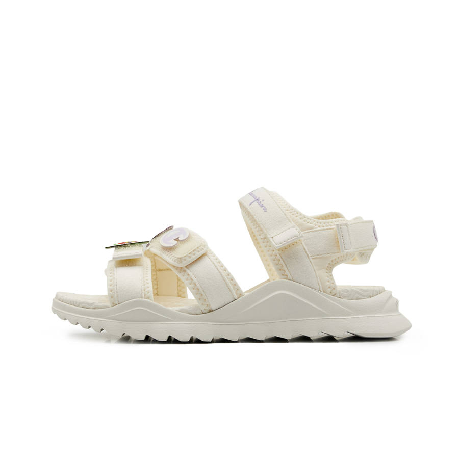 Champion Kids Cushioning Abrasion Resistant Cushioning, Wear Resistant Children's Sandals Beige Yellow Teenagers