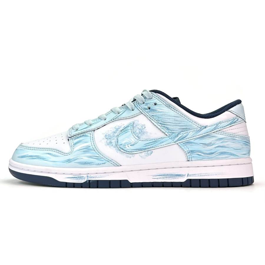 Nike Nike Dunk Moist And Alluring Ripple Leather Slip Resistant Cushioning Abrasion Resistant Thermal Low top