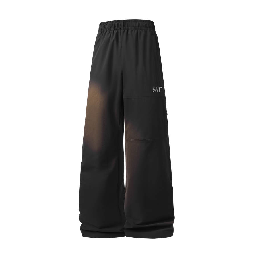 361° Letter Logo Print Large Pocket Brushed Thickened And Fleece Lined Water Repellent Versatile Fashion Comfortable