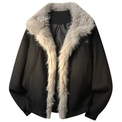 X1617 Puffer Jackets Unisex Hooded Thickened Mock Two Piece Puffer Jacket