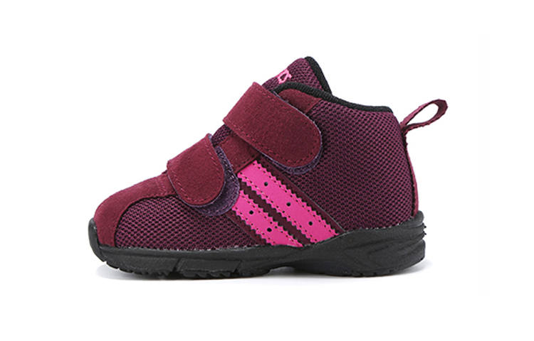 Asics Comfy Baby MS FW Low top Toddler Shoes Dark Red Infant And Toddler