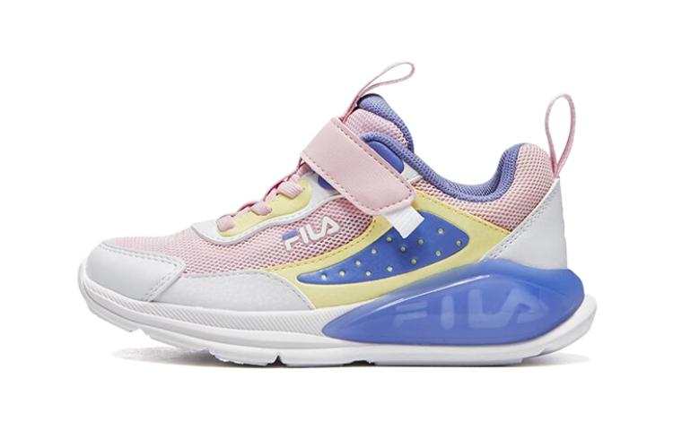 FILA KIDS Legend Slip Resistant, Abrasion Resistant, Lightweight Cushioning Low top Kids' Training Shoes Pink Blue